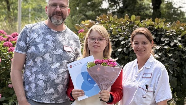 Maja Mast wird herzlich gratuliert