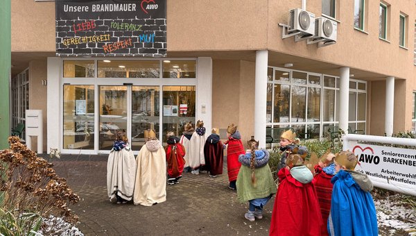 13 Könige besuchen das Seniorenzentrum Barkenberg